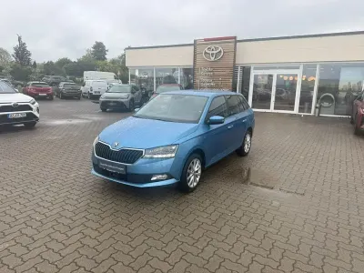 Gebraucht Skoda Fabia Soleil 95 PS (69 kW) 2019 Blau Kleinwagen