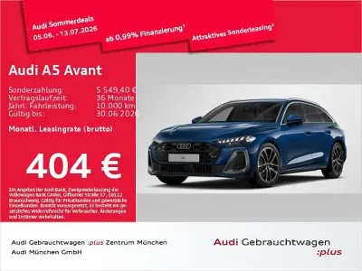 Gebraucht Audi A5 S-Line 299 PS (219 kW) 2025 Ascariblau metallic Kombi