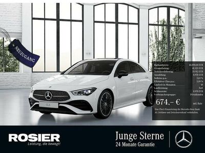 Weiß Gebraucht 2024 Mercedes CLA220 Advanced Plus Limousine | 44.890 €