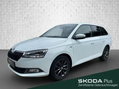 Gebraucht Skoda Fabia Soleil 95 PS (69 kW) 2019 Weiß Kleinwagen