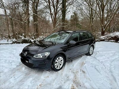 Gebraucht VW Golf VII 125 PS (91 kW) 2017 Schwarz Kombi
