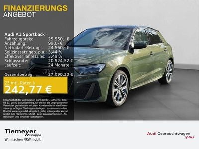 Grün Gebraucht 2025 Audi A1 Sportback S-Line Kleinwagen | 25.550 € (Fairer Preis)