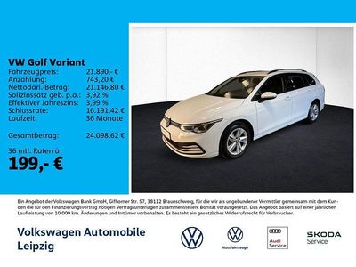 Gebraucht VW Golf VIII Life 150 PS (110 kW) 2023 Weiß Kombi