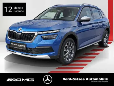 Gebraucht Skoda Kamiq ScoutLine 110 PS (80 kW) 2022 Blau SUV