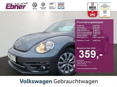 Gebraucht VW Beetle Cabriolet Design 105 PS (77 kW) 2018 Platinum grey metallic Cabrio