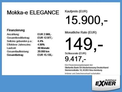 Occasion Opel Mokka-e Elegance 100 kW (136 PK) 2022 Grijs SUV
