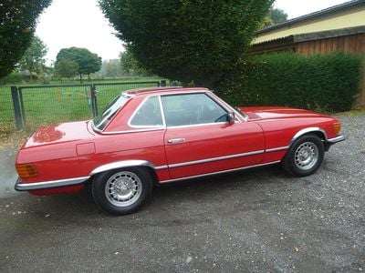 Usata Mercedes SL380 203 CV (149 kW) 1986 Rosso Cabrio