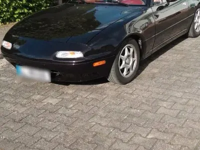 Gebraucht Mazda MX5 116 PS (85 kW) 1993 Schwarz Cabrio