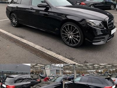 Usata Mercedes E350 AMG line 258 CV (189 kW) 2018 Nero Station wagon