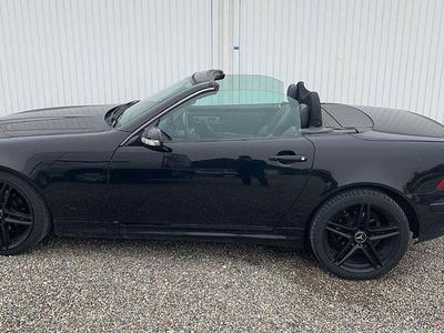Gebraucht Mercedes SLK200 163 PS (119 kW) 2000 Schwarz Cabrio
