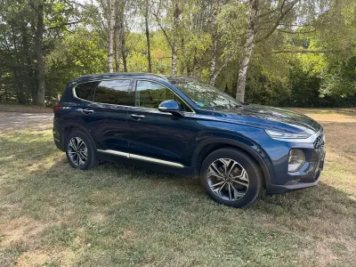 Gebraucht Hyundai Santa Fe 200 PS (147 kW) 2018 Blau SUV