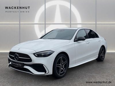 Weiß Gebraucht 2024 Mercedes C300e AMG Limousine | 43.900 € (Guter Preis)