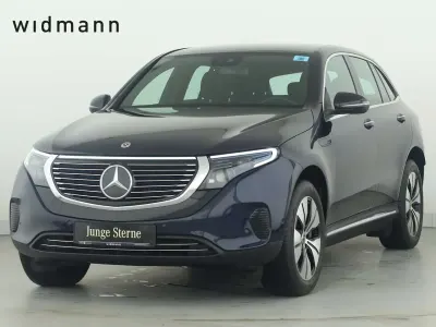 Gebraucht Mercedes EQC400 300 kW (408 PS) 2021 Cavansitblau metallic SUV