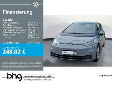 Brugt VW ID.3 Pro Performance 150 kW (204 HK) 2022 Grå Hatchback