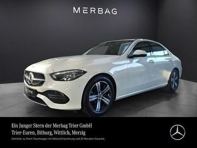 Gebraucht Mercedes C200 Avantgarde 204 PS (150 kW) 2023 Unilack polarweiß Limousine