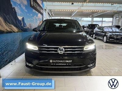 Schwarz perleffekt Gebraucht 2020 VW Tiguan Allspace Highline SUV | 23.950 € (Superpreis)