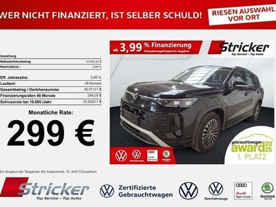 Gebraucht VW Tayron Life 150 PS (110 kW) 2025 Grenadillschwarz metallic SUV