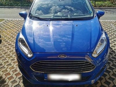 Usado Ford Fiesta 101 HP (74 kW) 2013 Azul Citadino