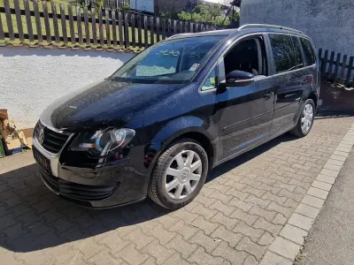 Gebraucht VW Touran 140 PS (102 kW) 2009 Schwarz Van / Kleinbus