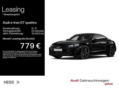Schwarz Gebraucht 2025 Audi e-tron GT quattro Sport Limousine | 99.659 € (Guter Preis)