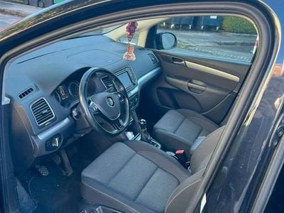 Gebraucht VW Sharan Business 150 PS (110 kW) 2016 Blau Van / Kleinbus