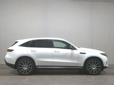Brugt Mercedes EQC400 300 kW (408 HK) 2022 Hvid SUV