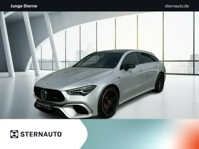 Gebraucht Mercedes CLA45 AMG Premium 421 PS (309 kW) 2024 Iridiumsilber metallic Limousine