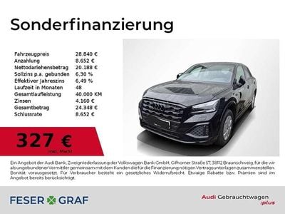 Gebraucht Audi Q2 Advanced 150 PS (110 kW) 2025 Brillantschwarz SUV
