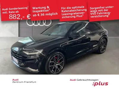 Gebraucht Audi Q8 S-Line 286 PS (210 kW) 2023 Mythosschwarz metallic/mythoss SUV