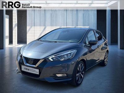 Gebraucht Nissan Micra Tekna 90 PS (66 kW) 2018 Grau Kleinwagen