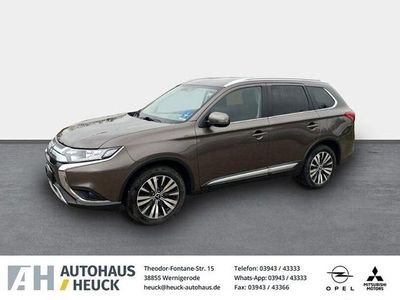 Usata Mitsubishi Outlander Diamant Edition 150 CV (110 kW) 2018 Marrone SUV