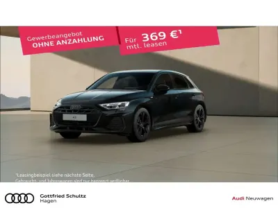 Neu Audi A3 Sportback S-Line 150 PS (110 kW) 2026 Schwarz Kleinwagen
