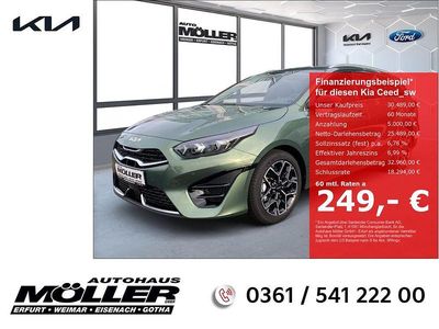 Experience grün metallic Neu 2025 Kia Ceed Sportswagon GT-Line Kombi | 30.489 €