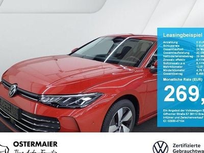 Gebraucht VW Passat Business 150 PS (110 kW) 2025 Chilirot metallic Kombi