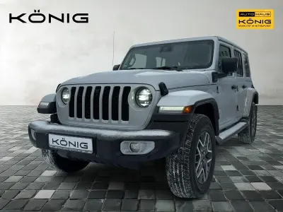 Second-hand Jeep Wrangler Sahara 272 CP (200 kW) 2022 Argintiu SUV