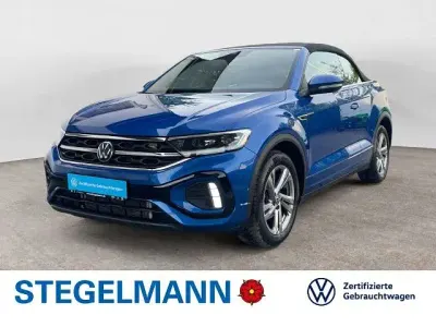 Gebraucht VW T-Roc Cabriolet R-line 150 PS (110 kW) 2025 Blau Cabrio