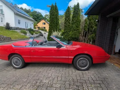 Gebraucht Chrysler Le Baron 132 PS (97 kW) 1991 Rot Cabrio