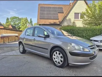 Gebraucht Peugeot 307 109 PS (80 kW) 2003 Silber Kleinwagen