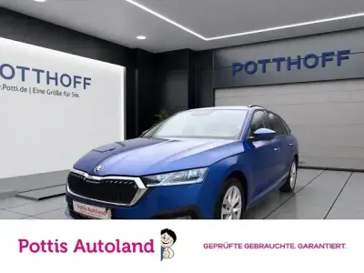 Brugt Skoda Octavia Ambition 150 HK (110 kW) 2022 Blå Stationcar