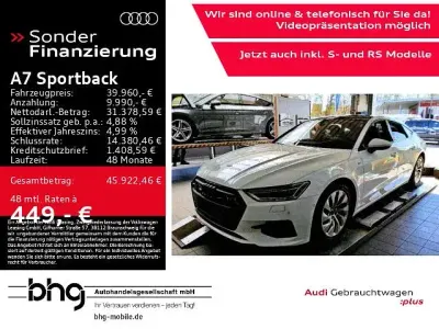 Gebraucht Audi A7 Sport 265 PS (194 kW) 2023 Ibisweiß Limousine