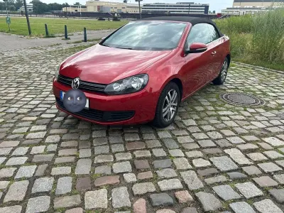 Gebraucht VW Golf 105 PS (77 kW) 2011 Rot Cabrio