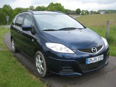 Gebraucht Mazda 5 Exclusive 145 PS (106 kW) 2009 Blau Van / Kleinbus