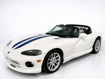 Gebraucht Dodge Viper 415 PS (305 kW) 1996 Weiß Cabrio