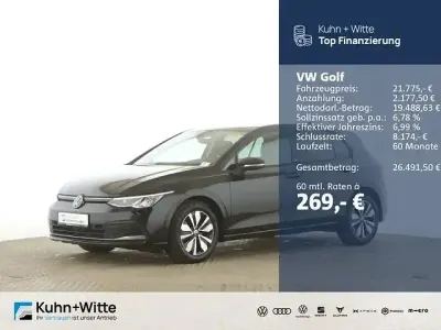 Second-hand VW Golf VIII Move 110 CP (80 kW) 2024 Negru Berlinǎ