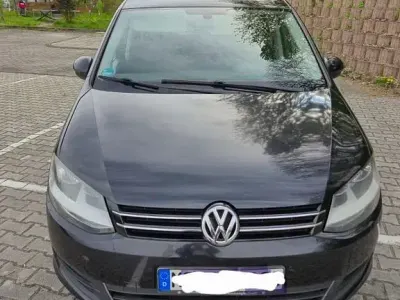 Brugt VW Sharan Trendline 140 HK (102 kW) 2010 Sort MPV