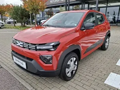 Używany Dacia Spring Expression 52 kW (71 KM) 2025 Czerwony Hatchback