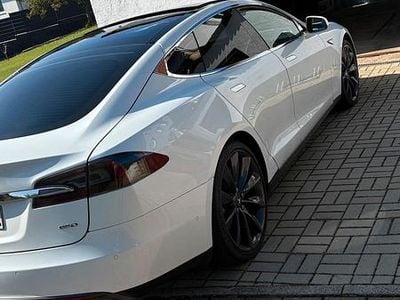 Gebraucht Tesla Model S 386 kW (525 PS) 2015 Weiß Kleinwagen