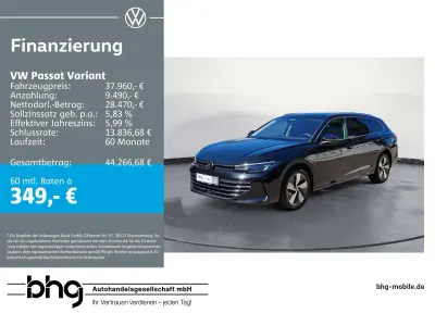 Gebraucht VW Passat Business 204 PS (150 kW) 2025 Grenadillschwarz metallic Kombi
