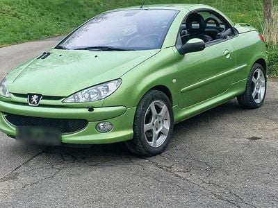 Usata Peugeot 206 136 CV (100 kW) 2004 Verde Cabrio