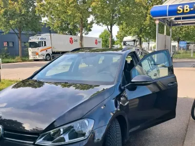 Gebraucht VW Golf VII 110 PS (80 kW) 2017 Schwarz Kombi